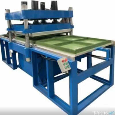 China Playground Tile Rubber Vulcanizing Press 1100x1100mm Rubber Tile Press for sale