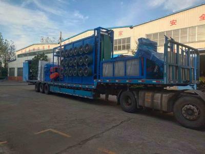 China Automatic 28.8Kw Batch Off Rubber Cooling Machine XPG800 Blue for sale