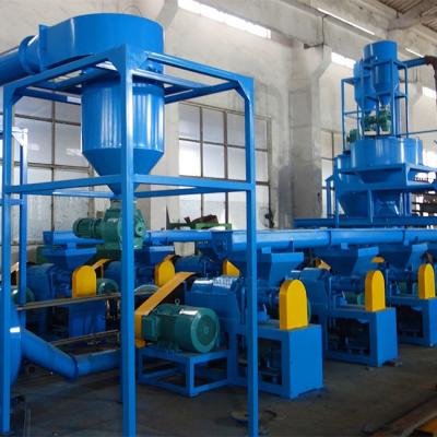 China 45Kw 60 Mesh Rubber Grinder Machine Old Tyre Recycling Machine for sale