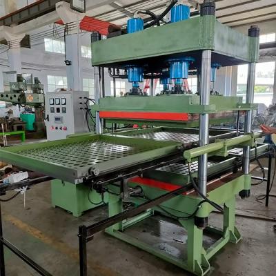 China Powder Rubber Tile Making Machine Hydraulic Rubber Moulding Press for sale