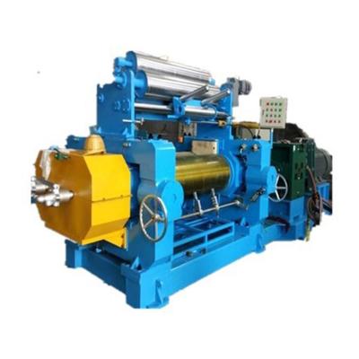 China 90KW Two Roll Rubber Mixing Mill Machine Craftsmanship Open Mill Rubber Mixing for sale
