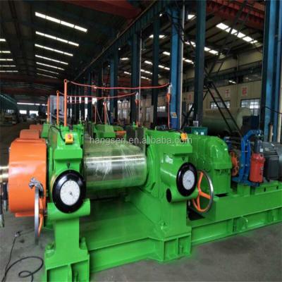 China XK560 Open Rubber Mixing Mill Machine 90KW Rubber Mill Mixer for sale