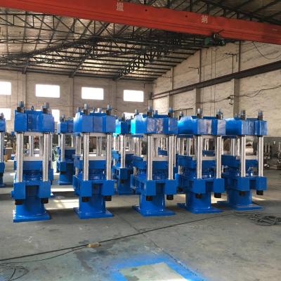 China Deslizador de goma 2.2KW que hace a la prensa hidráulica de goma de vulcanización de la máquina en venta