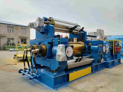 China XK-550 Rubber Mixing Mill Machine 110Kw Open Mill Rubber Mixing for sale
