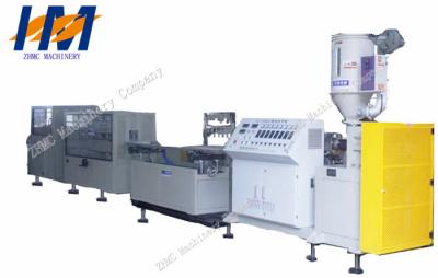 China High Output Plastic Profile Extrusion Line , PE PP Profile Making Machine for sale