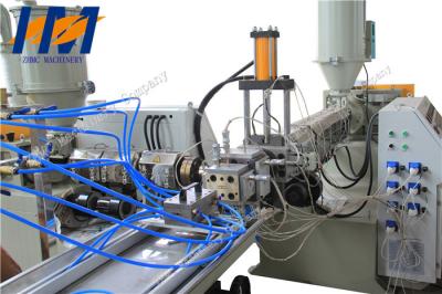 China Automatic Plastic Profile Extrusion Line High Stability Smooth Running for sale