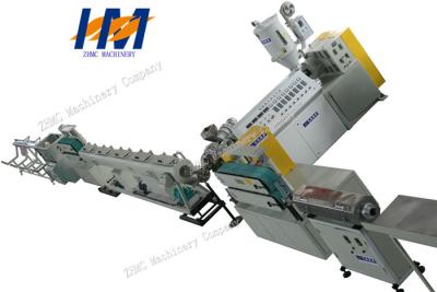 China Customized Color Plastic Profile Extrusion Machine For PS Foaming Mirror Picture Frame for sale