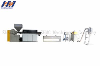 China PVC Recycling Granules Plastic Profile Extrusion Line / Making Machine High Speed for sale