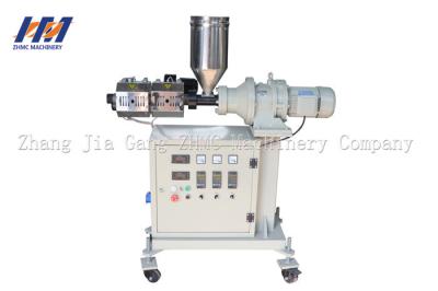 China 415V Mini 25mm Screw Diameter Plastic Extrusion Machine With Teco Inverter for sale