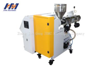 China Pc Pipe One Screw Profile 30mm Tube Extrusion Machine For Polycarbonate for sale