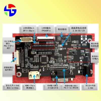 China LCD Industrial Grade Drive Panels HDMI Driver Board For TFT Type LCD Screen for sale