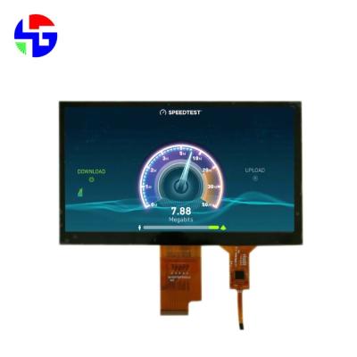 China 7 Inch LVDS Interface Custom TFT Display 1024x600 Resolution for sale