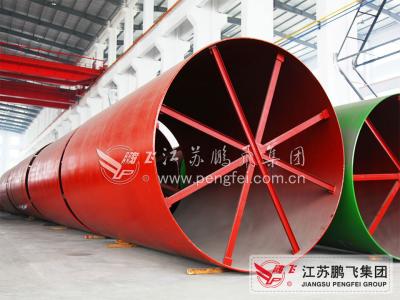 China secador del horno rotatorio de la cal rápida del proceso seco 800tpd en venta