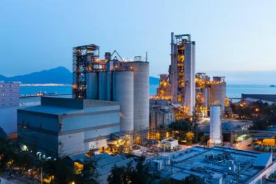 China 3500 tpd Trockenverfahren-Zement-Klinker-reibende Anlage zu verkaufen
