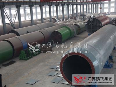 China Sistema da estufa giratória de tratamento de desperdício doméstico de Φ2.3 9m à venda