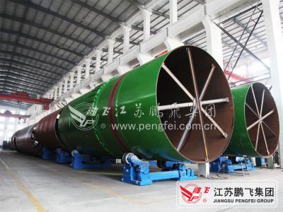 China Φ4.3 15.5m 100tons Per Hour Rotary Kiln Cement Plant for sale