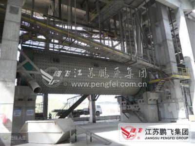 China Dry Process  Φ3.4 Q235A 11m Ball  Industrial Grinding Mill for sale
