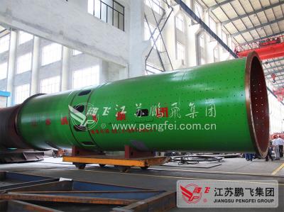 China Zementfabrik-Maschinerie Φ4 8m reibende Kohlen-3m zu verkaufen
