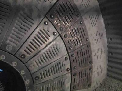 China Resistência de corrosão de aço suave redonda do diafragma do moinho de bola do cimento à venda