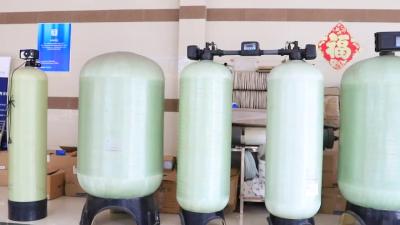China Canature Huayu 150 psi pressure water treatment frp tank price /frp pressure vessel/fiberglass tank for sale