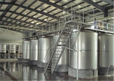 China 100L - 8000L Capacity Sanitary Mixing Tanks Stainless Steel Apple Juice Tanks for sale