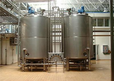 China Large Stainless Steel Tank , Jacketed Mixing Tank 500L - 50000L Capacity for sale