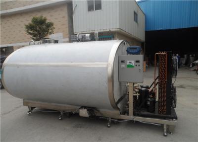 China 1000L 3000L Stainless Steel Milk Tank With Air Compressor Manual / Automatic Available for sale