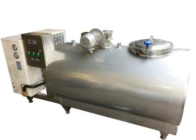China Fácil opere o depósito de leite do tanque refrigerar de leite/SS com o compressor de ar de Copeland à venda