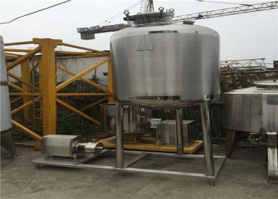 China Single Double Wall Stainless Steel Mixing Tanks / Beer Fermentation Tanks for sale