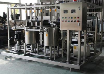 China 1000L UHT Sterilization Machine PLC Controlled Plate Type Pasteurizer For Milk Industry for sale