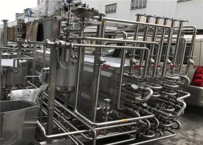 China 2000 LPH Automatic UHT Pasteurization Machine / Plate Sterilizer For Beverage for sale