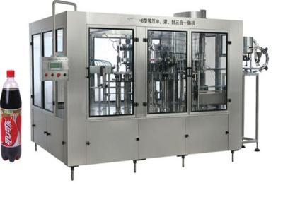 China Plastic PVC Beverage Filling Machine / Automatic Washing Filling Capping Machine for sale