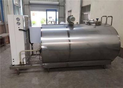 China Tanque refrigerando de aço inoxidável, tipo de refrigeração personalizado do vertical da máquina do leite à venda