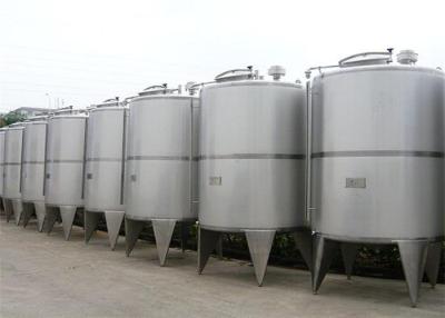 China Jacketed Stainless Steel Mixing Tanks , SS Fermentation Tanks For Beverage Products for sale