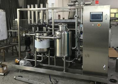 中国 ジュース液体UHTミルク機械、半自動版のタイプ滅菌装置装置 販売のため