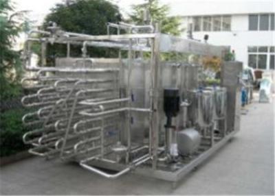 China Flash Pasteurization Equipment , Full Automatic UHT Milk Production Line for sale