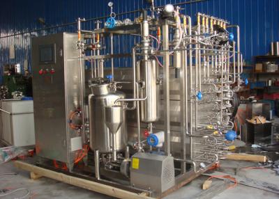 Cina Tipo tubolare della macchina automatica di sterilizzazione UHT per il liquido del succo del latte in vendita