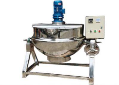 China Easy Operation Stainless Steel Jacketed Kettle / Jam Kettle KQ-500 ISO Certification for sale