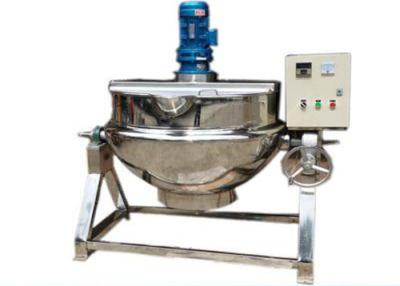 China 100L - 500L Stainless Steel Jacketed Kettle Manual / Automatic Type for sale