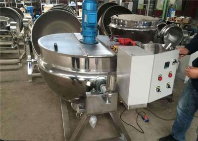 China Sanitary Stainless Steel Jacketed Kettle Cooking Pot Heating Transfer Oil for sale