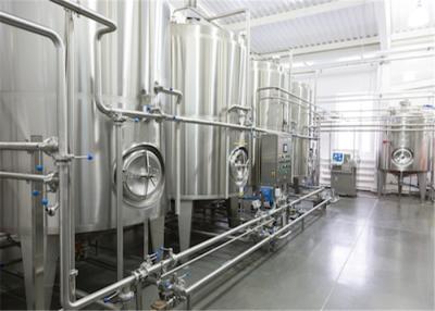 China Stainless Steel Fruit Juice Production Line , UHT Yogurt Production Machine for sale