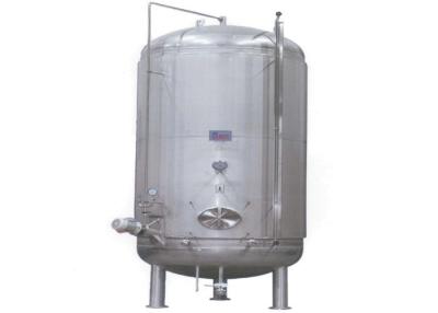 China 304 316 Stainless Steel Fermentation Tanks / Industrial Storage Tank For Fruit Wine for sale