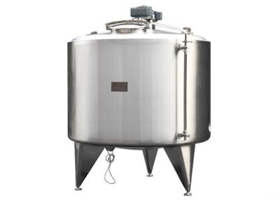 China High Shear Flavored Milk Mixing Tank 1000L Juice Storage Tanks With Jacket / Insulation for sale
