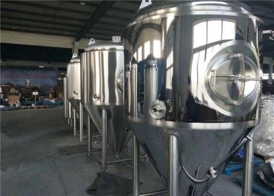 China Stainless Steel Brewery Fermentation Tanks 1000l - 6000L Capacity OEM Available for sale