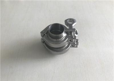 China Custom Stainless Steel Pipe Fittings 304 Clamp Ferrule With Gasket Pipe Fittings for sale