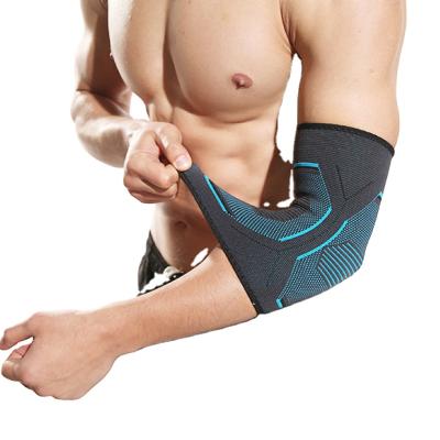 China Sports Outdoor Soccer Football Elbow Pads Wholesale Knitted Elbow Sleeve For Men Women Elbow Pad Soft Breathable Adjustable Cycling Packing for sale