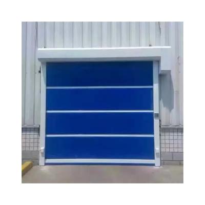 China Modern Textile Chemistry Rolling High Speed ​​Door Automatic Stop PVC Door for sale