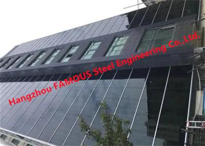 China Solar Powered Building Integrated Photovoltaic Folding Curtain Wall For Office Building for sale