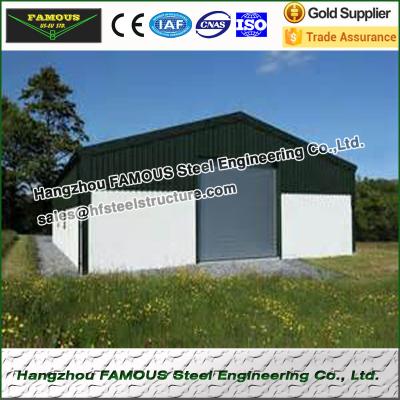 China Prefabricated Industrial Steel Buildings Steel Sheds And Steel Garage for sale
