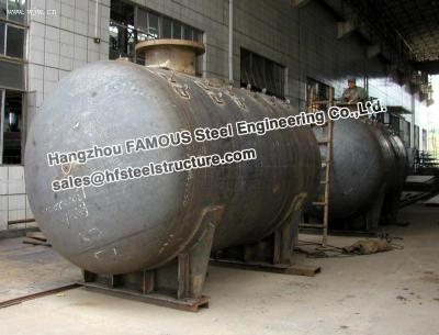 China Galanized Steel Industrial Pressure Vessel Vertical Storage Tank Equipment for sale